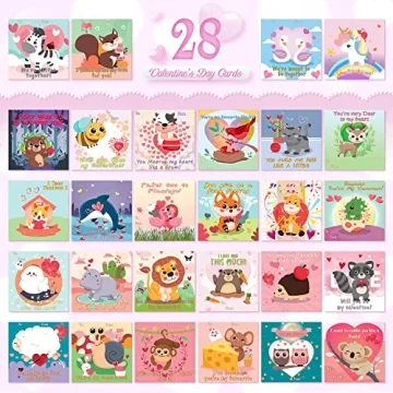 Fun Valentines Day Cards with Jigsaw Puzzles for Kids