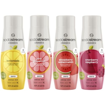 SodaStream 0 Calorie Variety Pack for Healthy Drinks