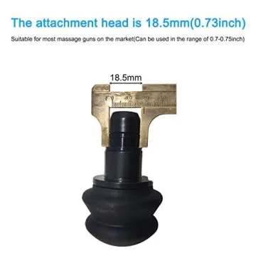 KOFOHO 12-Pack Massage Gun Attachments for Muscle Relief