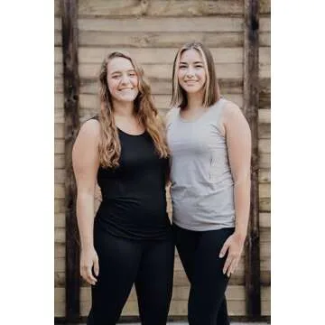 Clever Travel Women's Tank Top with Hidden Pockets