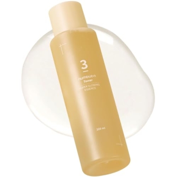 numbuzin No.3 Toner | Super Glowing Essence Toner | Skin Radiance, Pore Tightening, Skin Texture, Hy...