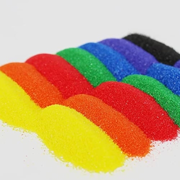 Rainbow Colored Sand for Craft and Terrarium Decor 6lb