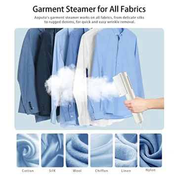 Lightweight Travel Garment Steamer for Any Fabric