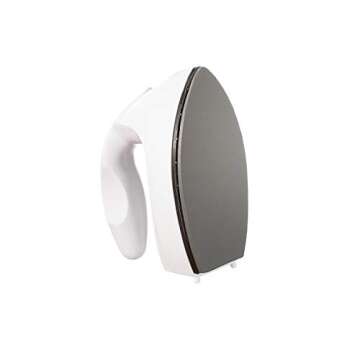 Darice Mini Crafting Electric Iron (1pc), White – Ideal for Crafting, Sewing, Quilting and More ?...
