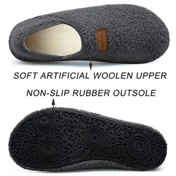 Scurtain Unisex Slippers Lightweight House Sock Shoes