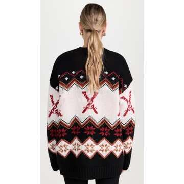 Cozy Show Me Your Mumu Women’s Ski Knit Sweater
