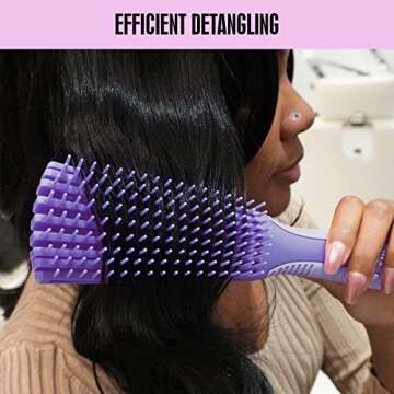 Red by Kiss Detangling Brush for Afro Hair - Style with Ease