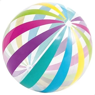LINE42 Big Beach Ball Set - Jumbo 42 Inch & Classic Balls