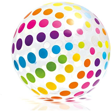 LINE42 Big Beach Ball Set - Jumbo 42 Inch & Classic Balls