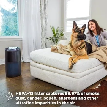 Instant HEPA Quiet Air Purifier with Plasma Ion Technology