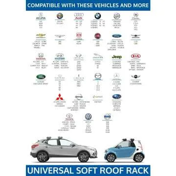Universal Inflatable Soft Roof Rack for Kayaks