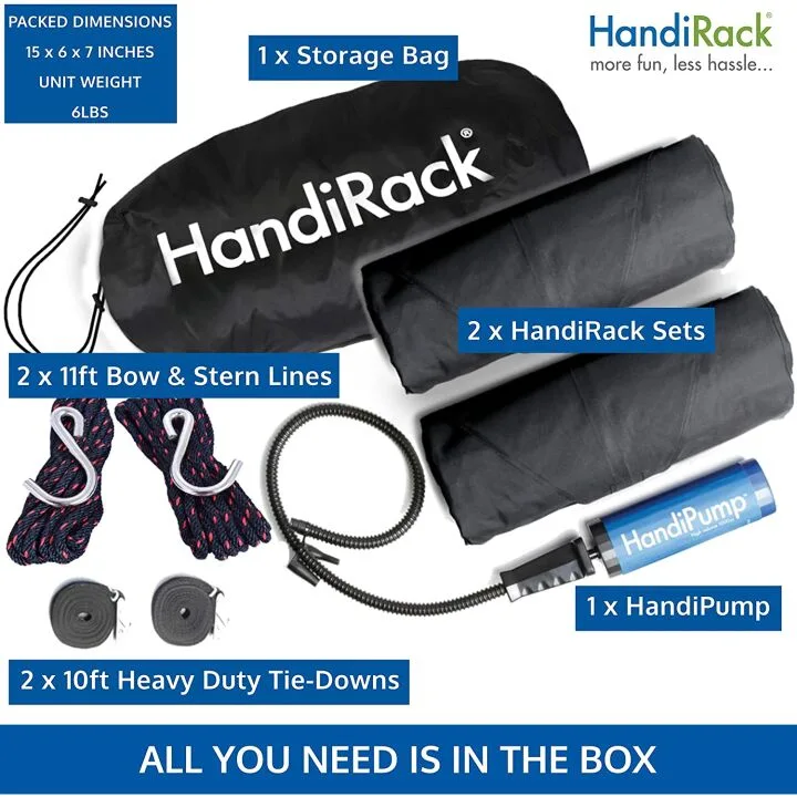 Universal Inflatable Soft Roof Rack for Kayaks