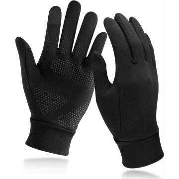 Unigear Running Gloves - Touch Screen & Anti-Slip Features