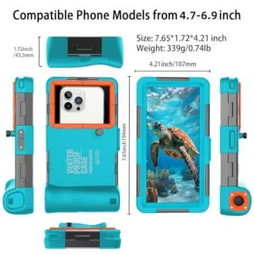 Universal Waterproof Phone Case for Snorkeling and Diving