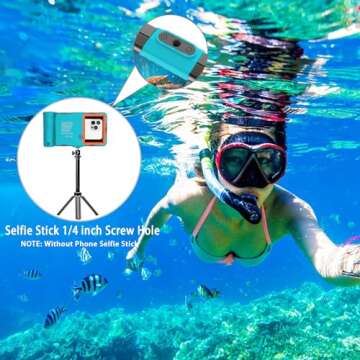 Universal Waterproof Phone Case for Snorkeling and Diving