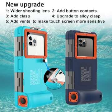 Universal Waterproof Phone Case for Snorkeling and Diving