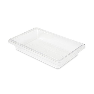 Rubbermaid Commercial Polycarbonate Food Storage Box, 8 Quart, Clear for Kitchen