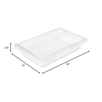 Rubbermaid Commercial 8 Quart Food Storage Box for Kitchen