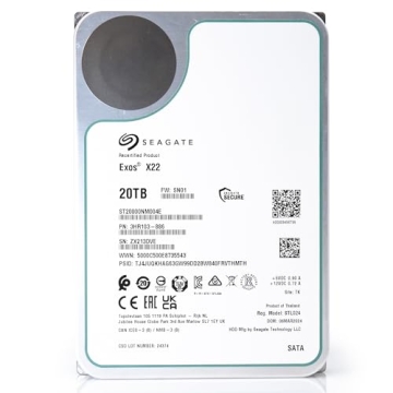 Seagate Exos X22 20TB Internal HDD - Renewed