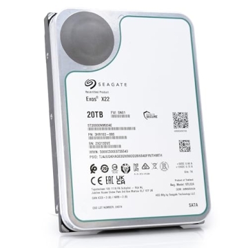 Seagate Exos X22 20TB Internal HDD - Renewed