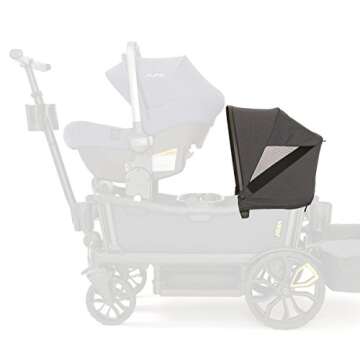 Veer Retractable Canopy for Veer All-Terrain Cruiser and Cruiser-City 2 Seater Models. NOT Compatible with All-Terrain Cruiser XL or Cruiser-City XL 4 Seater Models.