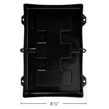 Camco Camper/RV Standard Battery Hold-Down Tray | Holds 24/24M Automotive Batteries | Fits Batteries Up to 11 1/8" L x 6 ¾" W x 8" H (55394)