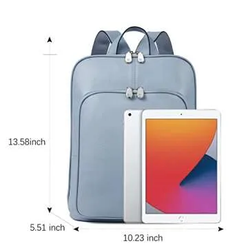 BOSTANTEN Leather Backpack Purse for Women - Casual Style