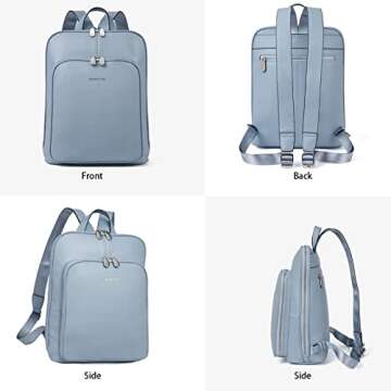 BOSTANTEN Leather Backpack Purse for Women - Casual Style