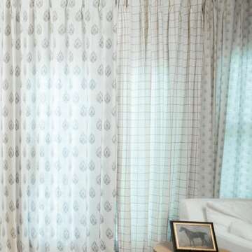 TWOPAGES Stefana Silber Pinch Pleat Curtain 100 Inches