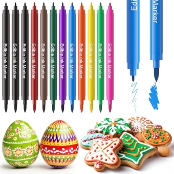 Jewem Edible Markers for Easy Cookie Decorating