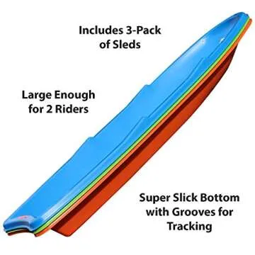 Flexible Flyer Lightning Snow Sleds for Everyone