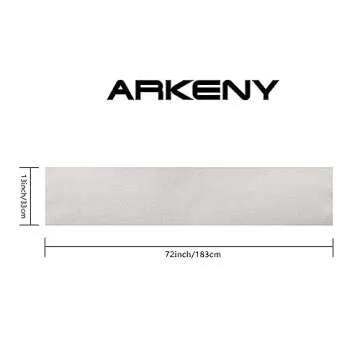 ARKENY Valentines Table Runner 72x13 Inches, Love Heart Holiday Farmhouse Burlap Buffalo Plaid Indoor Anniversary Wedding Table Decorations for Home Party