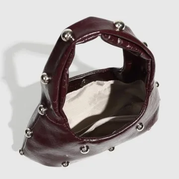 YFGBCX Studded Purse - Trendy Y2K Shoulder Bag for Women