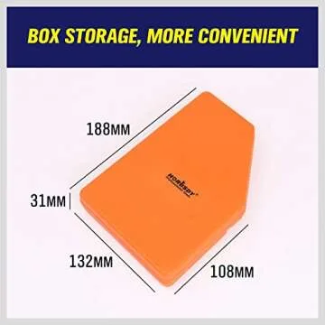 HORUSDY 32-Piece Hex Key Set with Another Torque Handle, Allen Wrench Set Inch/Metric MM(0.7mm-10mm) SAE(0.028"-3/8)