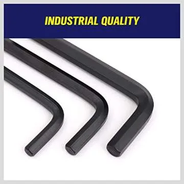 HORUSDY 32-Piece Hex Key Set with Another Torque Handle, Allen Wrench Set Inch/Metric MM(0.7mm-10mm) SAE(0.028"-3/8)