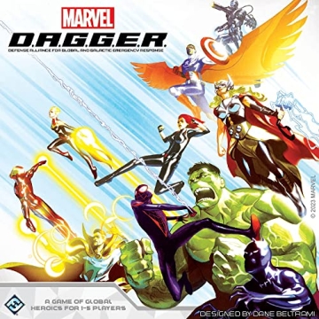 Marvel D.A.G.G.E.R. Board Game - Exciting Cooperative Adventure