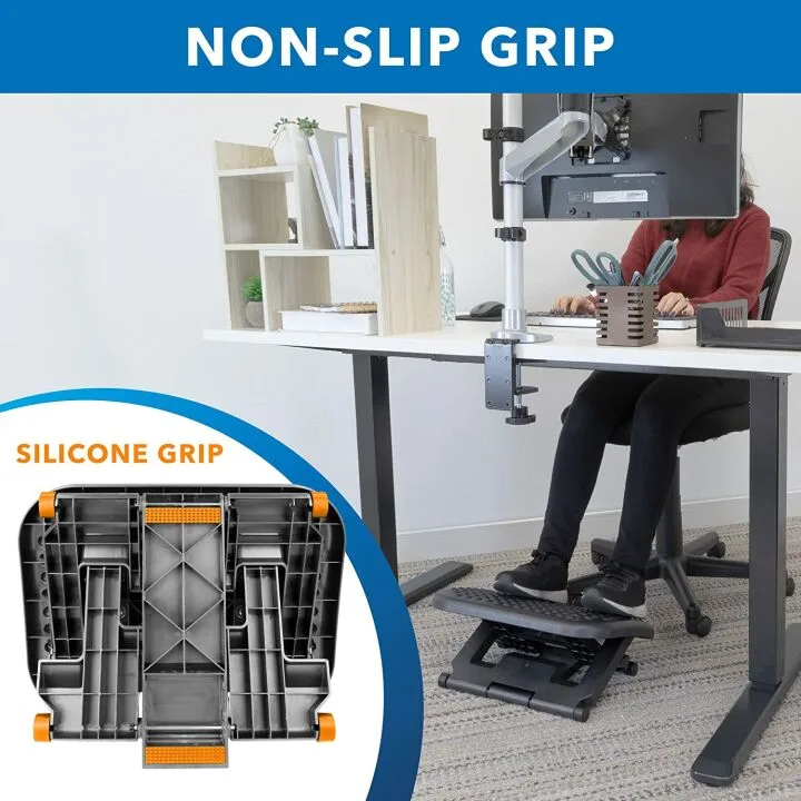 Ergonomic Under Desk Footrest for Improved Comfort