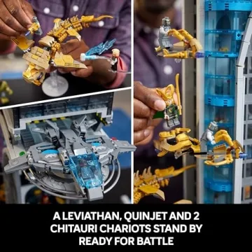 LEGO Marvel Avengers Tower Building Kit for Adults and Kids