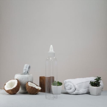 BRIGHTFROM 8 OZ BPA-Free Squeeze Bottles for All Uses