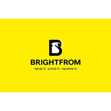 BRIGHTFROM 8 OZ BPA-Free Squeeze Bottles for All Uses