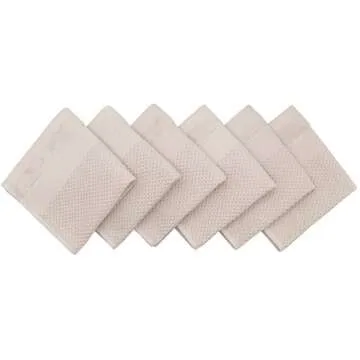 Mia'sDream Cotton Dish Cloths Dish Rags Waffle Weave Kitchen Towel, Soft and Absorbent Dish Towels H...