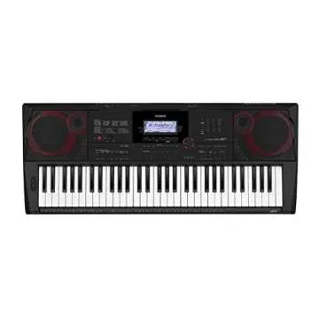 Casio CT-X3000 61-Key Keyboard Bundle with Adjustable Stand, Bench, Sustain Pedal, Online Lessons, I...