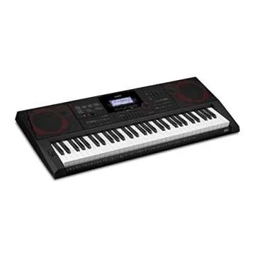 Casio CT-X3000 61-Key Keyboard Bundle with Adjustable Stand, Bench, Sustain Pedal, Online Lessons, Instructional DVD, and Austin Bazaar Polishing Cloth