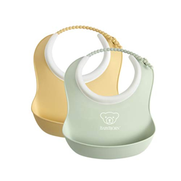 BabyBjörn Small Baby Bib - Eco-Friendly & Easy Clean
