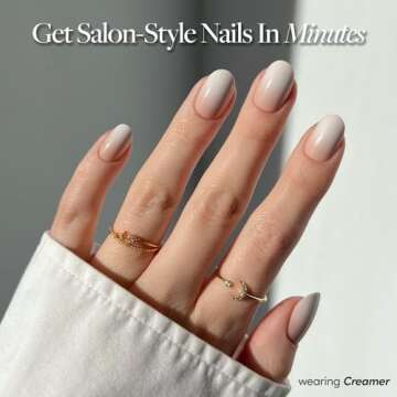 Glamnetic Super Strong Brush On Nail Glue and Press On Nail Remover | Odorless, No Acetone, Gentle Press-On Nail