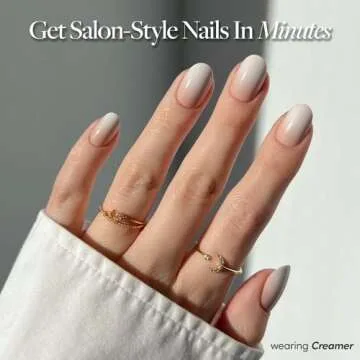 Glamnetic Super Strong Brush On Nail Glue and Press On Nail Remover | Odorless, No Acetone, Gentle Press-On Nail