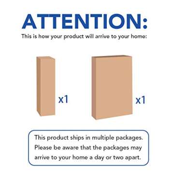 FLEXISPOT Manual Height Adjustable Standing Desk with 55 x 28 inches Tabletop Stand up Desk Frame and Desktop Workstation (Gray Frame +55 inch Mahogany Top)