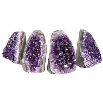 Crocon Amethyst Cluster Deep Purple Crystals Perfect for Gifts
