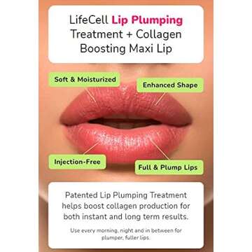 LifeCell Lip Plumping Treatment for Fuller Lips