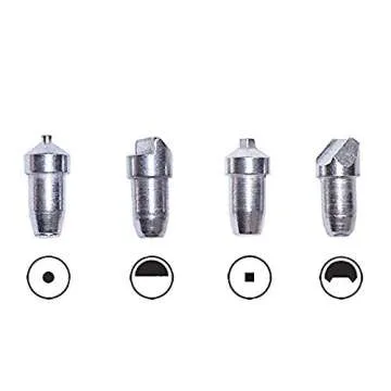 Timewheel TWJAXA2 Waterproof Watch Screw Case Back Opener Wrench Tool for Large Watch with 4 Sets of Pins